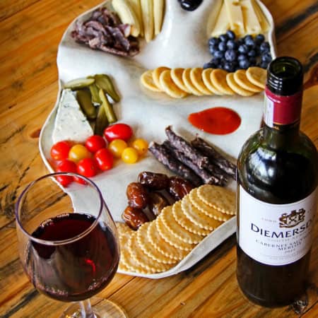 Lowveld Charcuterie Platter - handmade ceramic by Ponieskrantz