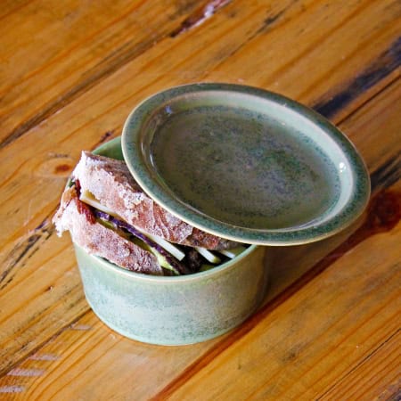 Lowveld Lidded Bowl - handmade ceramic by Ponieskrantz